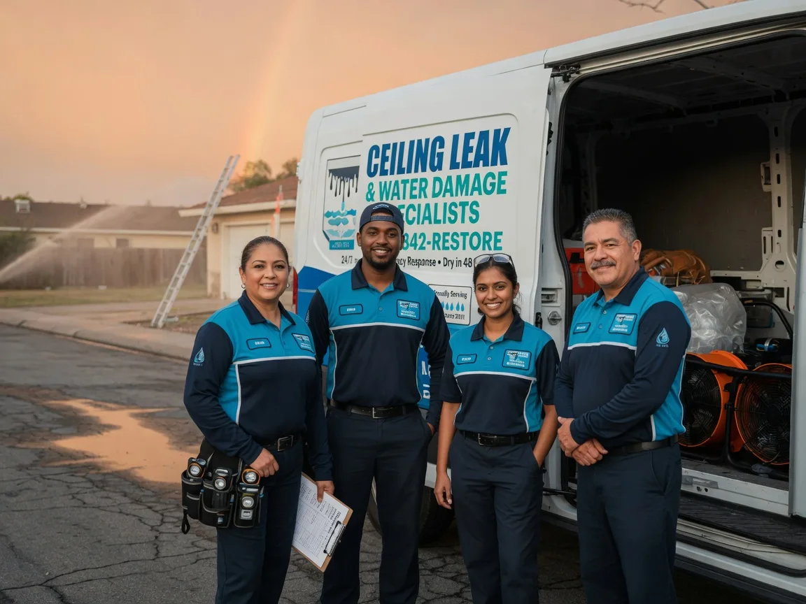 Ceiling Leak Cleanup company in Fountain City, IN