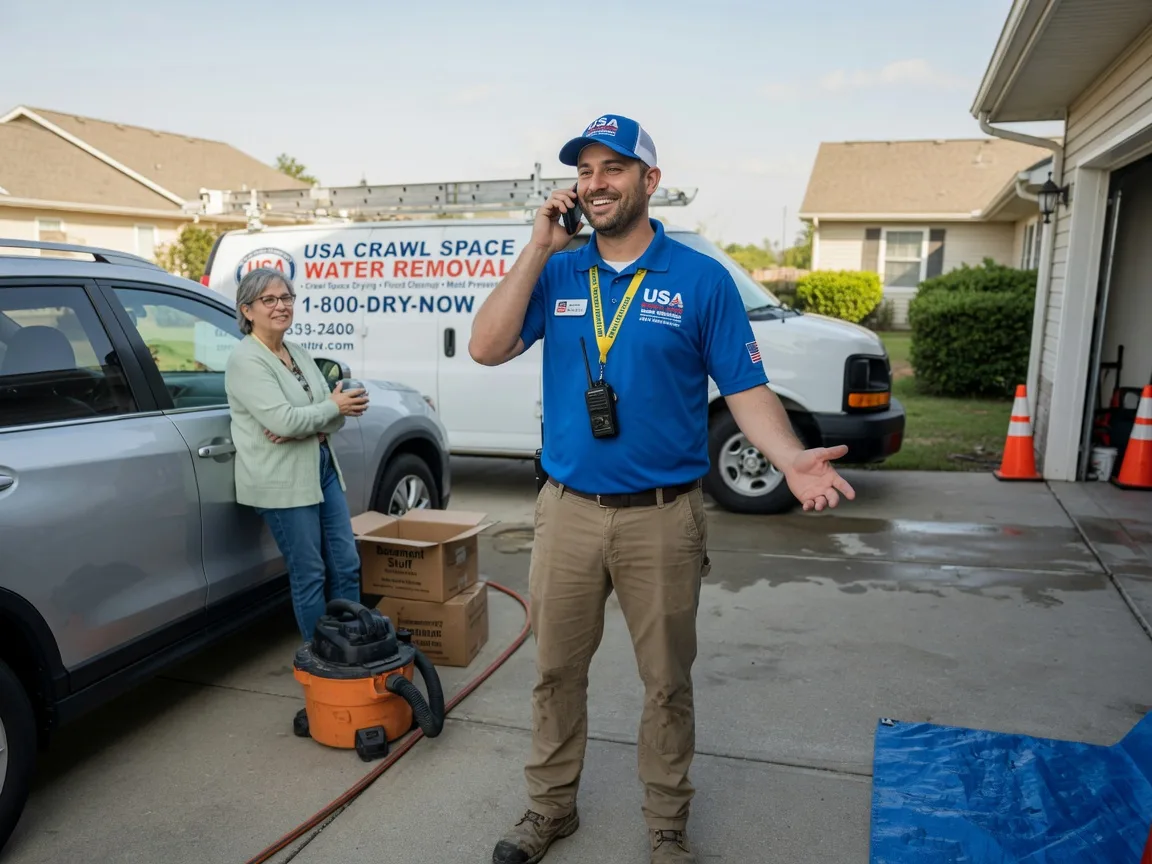 Crawl Space Water Removal Fountain City, IN FAQs